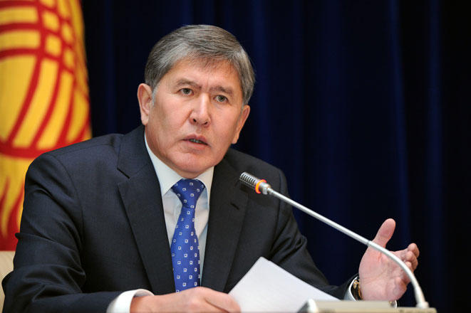 Kyrgyz president leaves for China