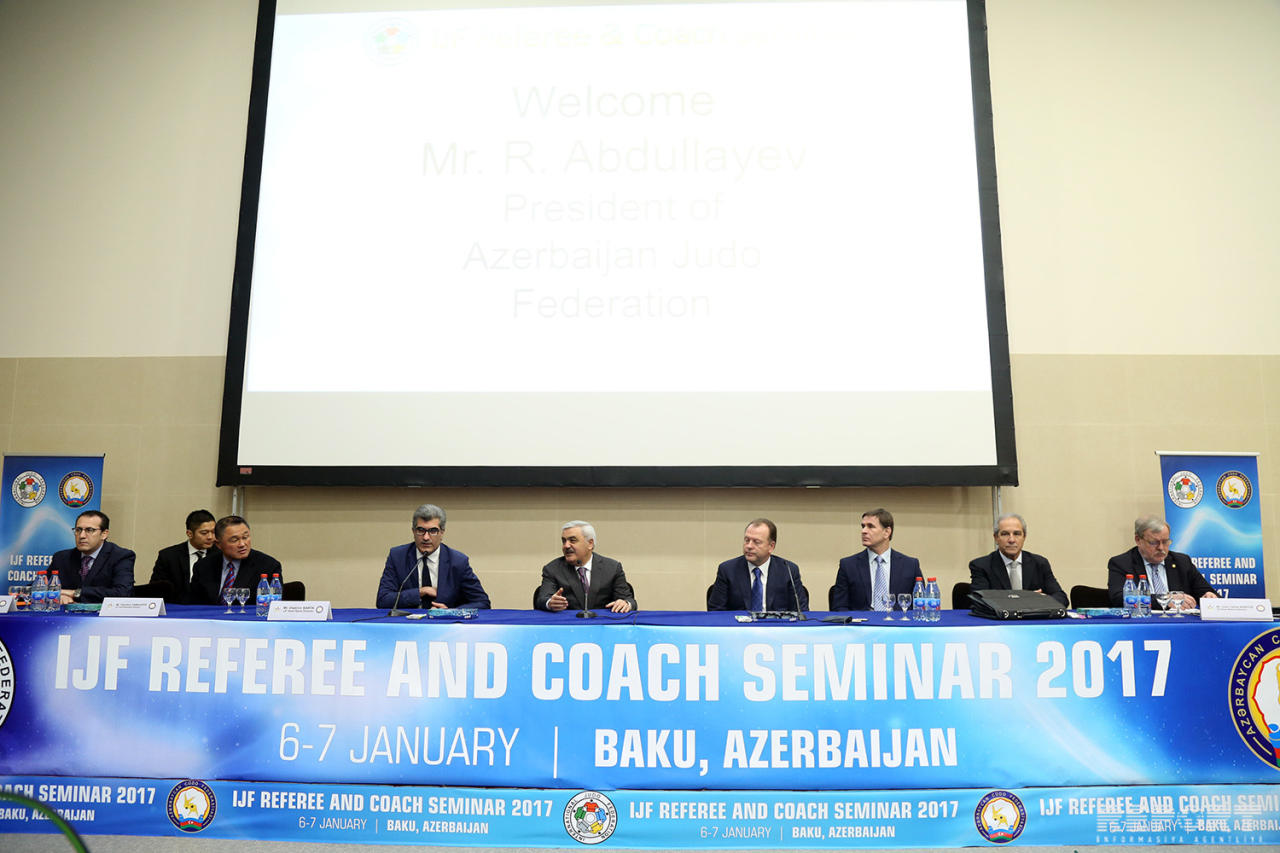 Baku hosts international judo seminar [PHOTO]