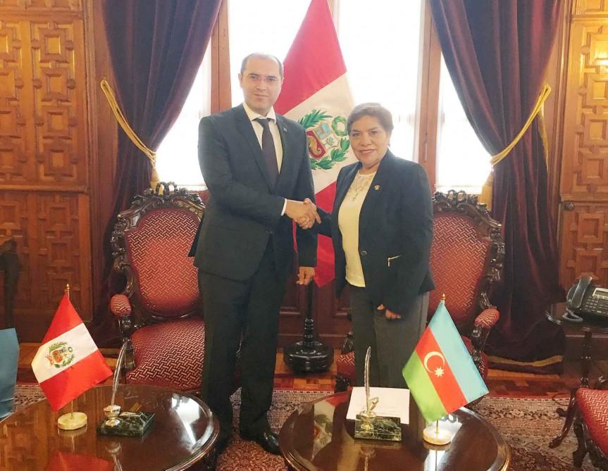 Azerbaijan, Peru eye cooperation prospects