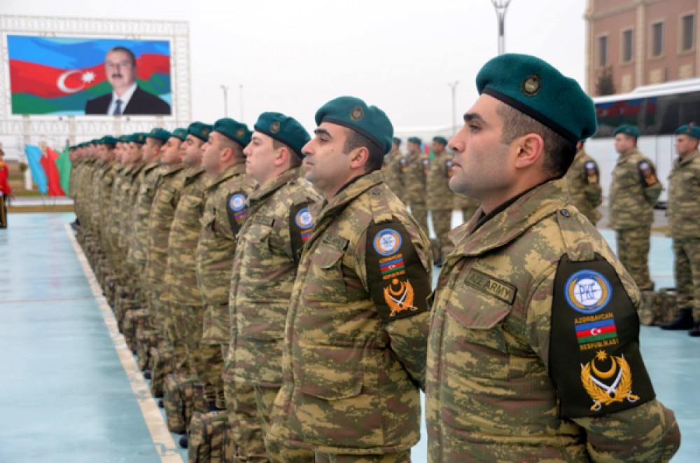 Group of Azerbaijani peacekeepers sent to Afghanistan