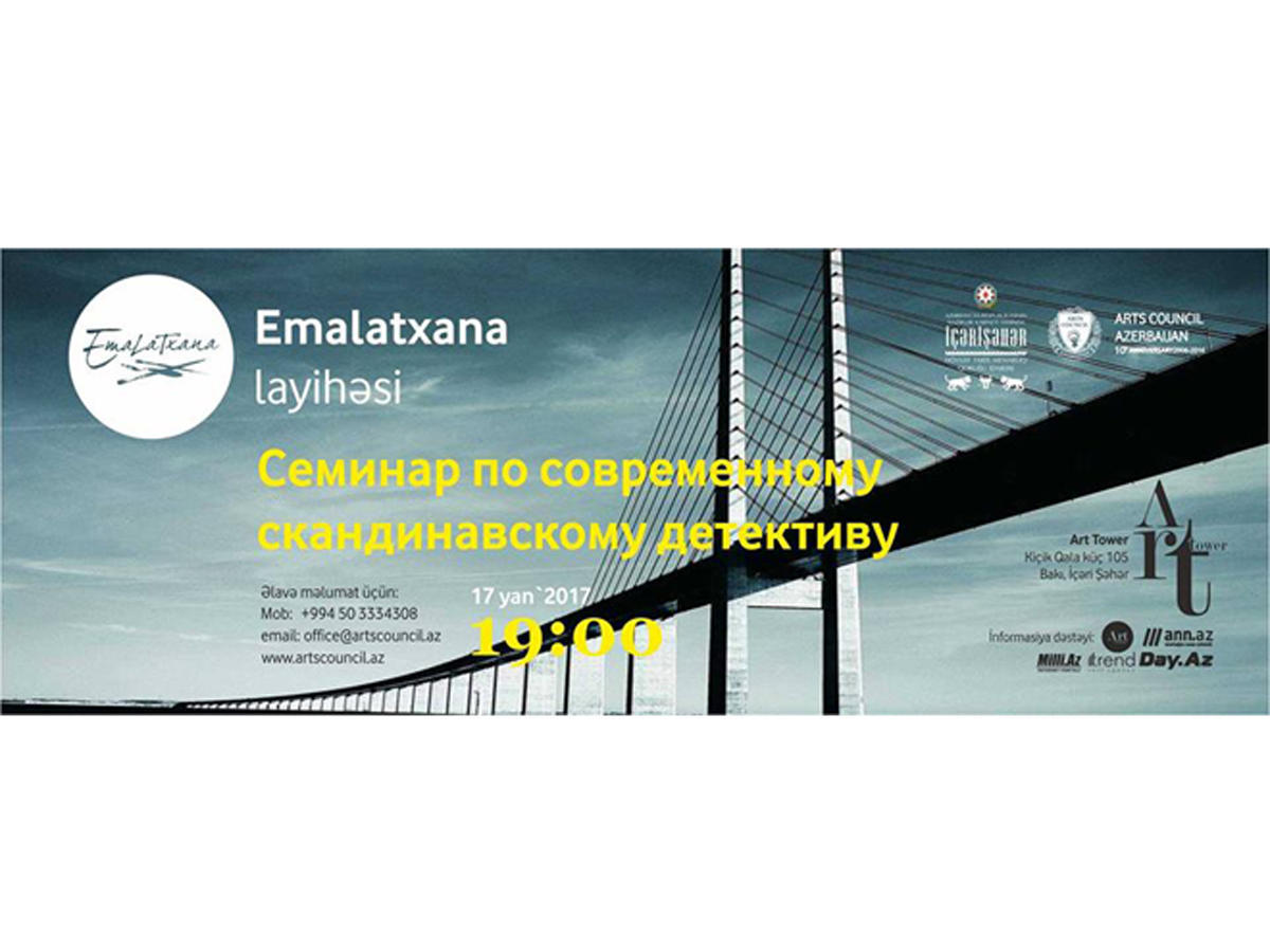 Scandinavian crime novels in focus of Baku readers