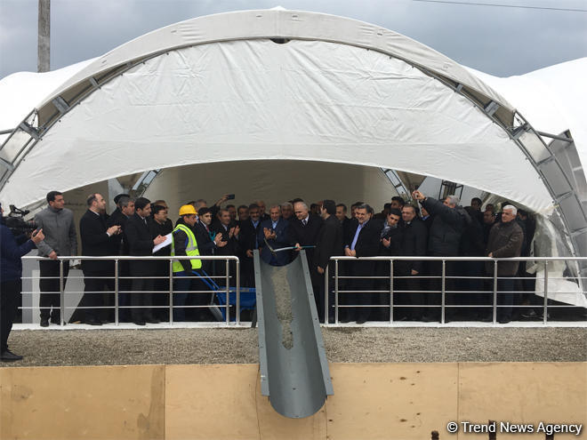 Foundation stone laid for Azerbaijan-Iran pharmaceutical plant [UPDATE/ PHOTO]