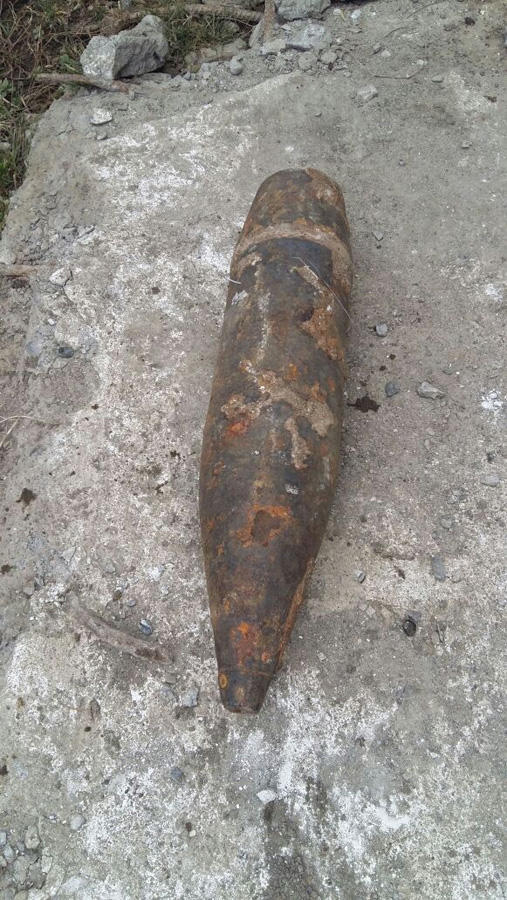 ANAMA discovers unexploded artillery shell in Lankaran