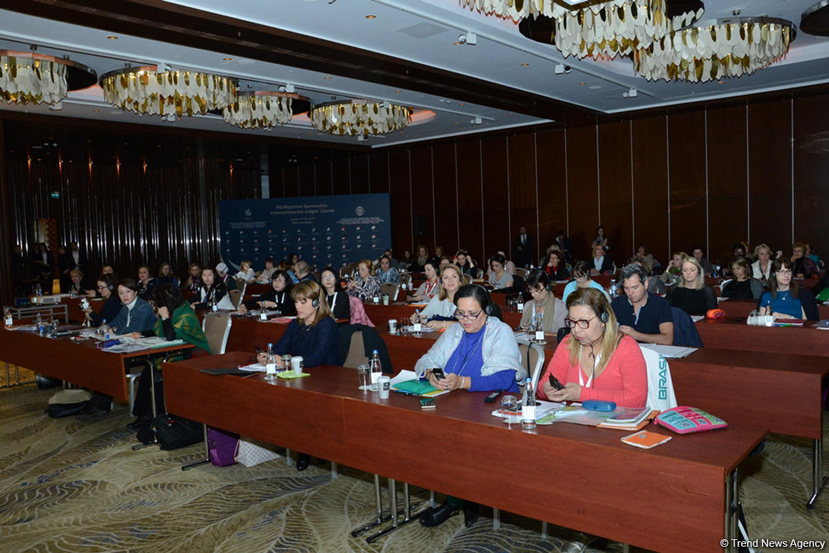 FIG Intercontinental Judges’ Courses kick off in Baku [PHOTO]