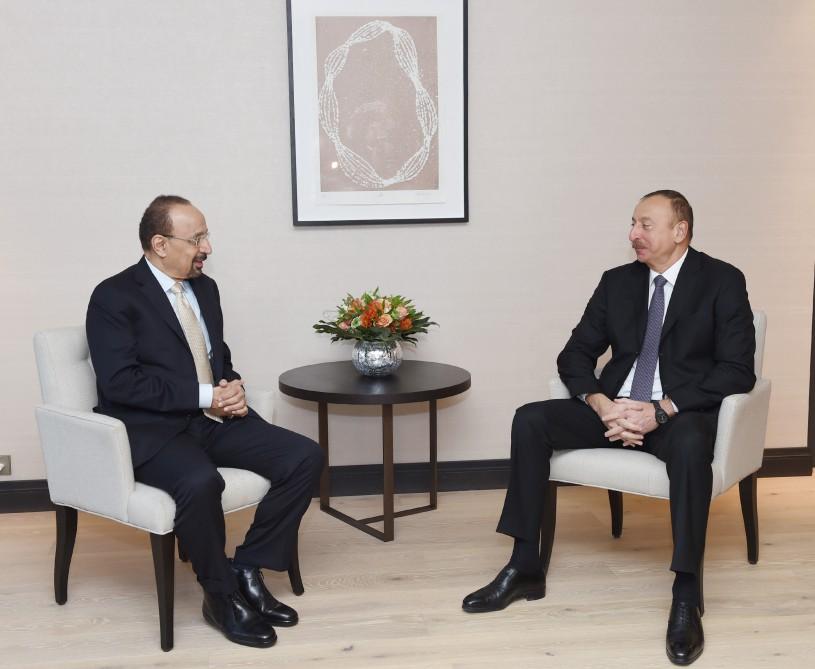 President Aliyev holds several meetings in Davos [UPDATE /PHOTO]