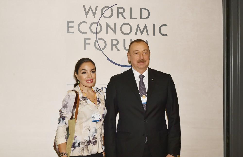 Heydar Aliyev Foundation VP visits WEF Congress Center [PHOTO]