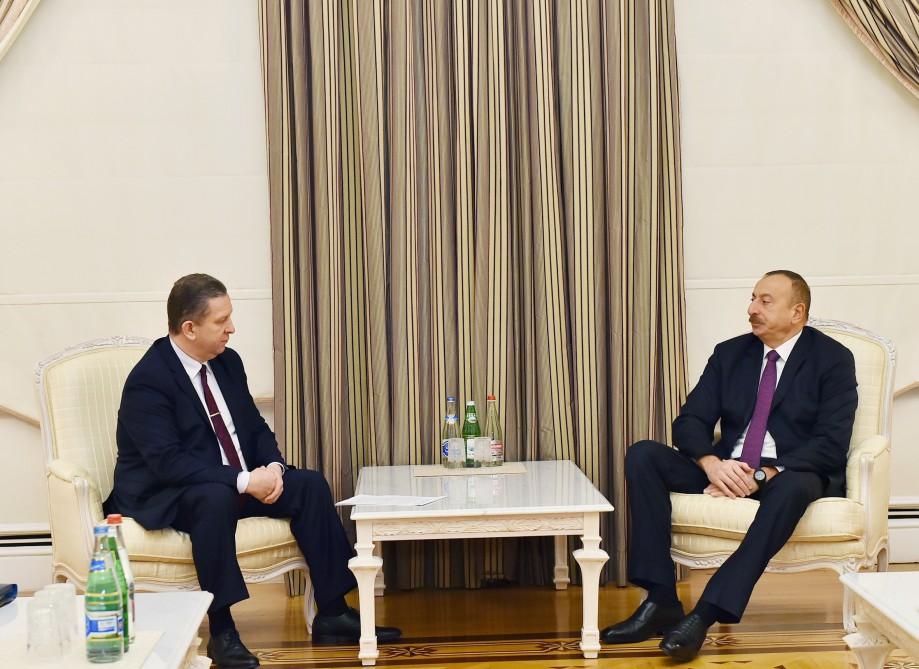 President Aliyev receives Ukrainian minister [UPDATE]