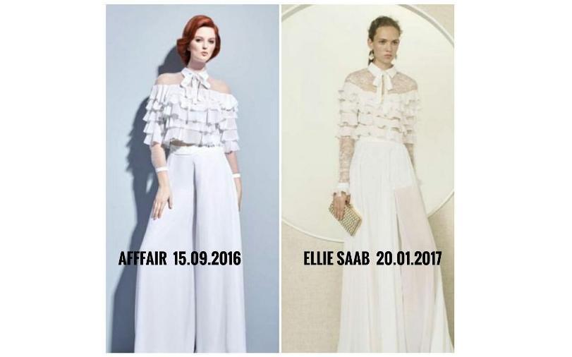 Bloggers accuses Elie Saab of copying design from Affair [PHOTO]