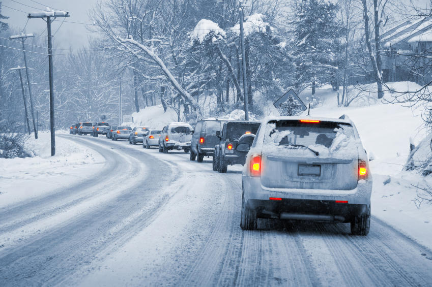 Hydrometeorologists warn drivers of icy roads