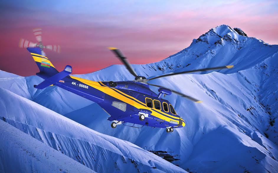 Silk Way Helicopter Services offers travelling by helicopter [PHOTO]