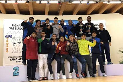 National judokas shine in Italy