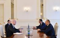 President Aliyev receives EITI Board Chairman <span class="color_red">[UPDATE]</span>