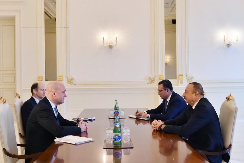 President Aliyev receives EITI Board Chairman [UPDATE]