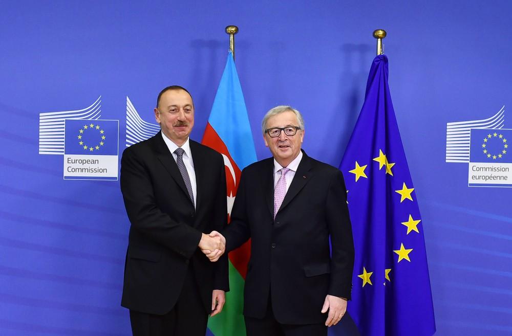 President Aliyev meets President of European Commission [PHOTO]