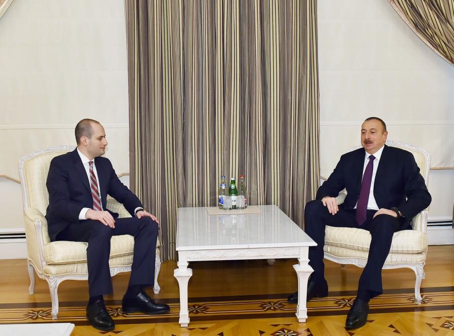 President Aliyev receives Georgian FM [PHOTO/UPDATE]