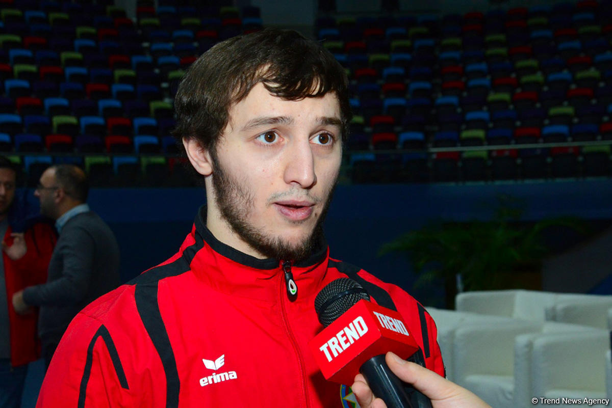 Azerbaijani gymnasts keen to win medals at World Cup [PHOTO]