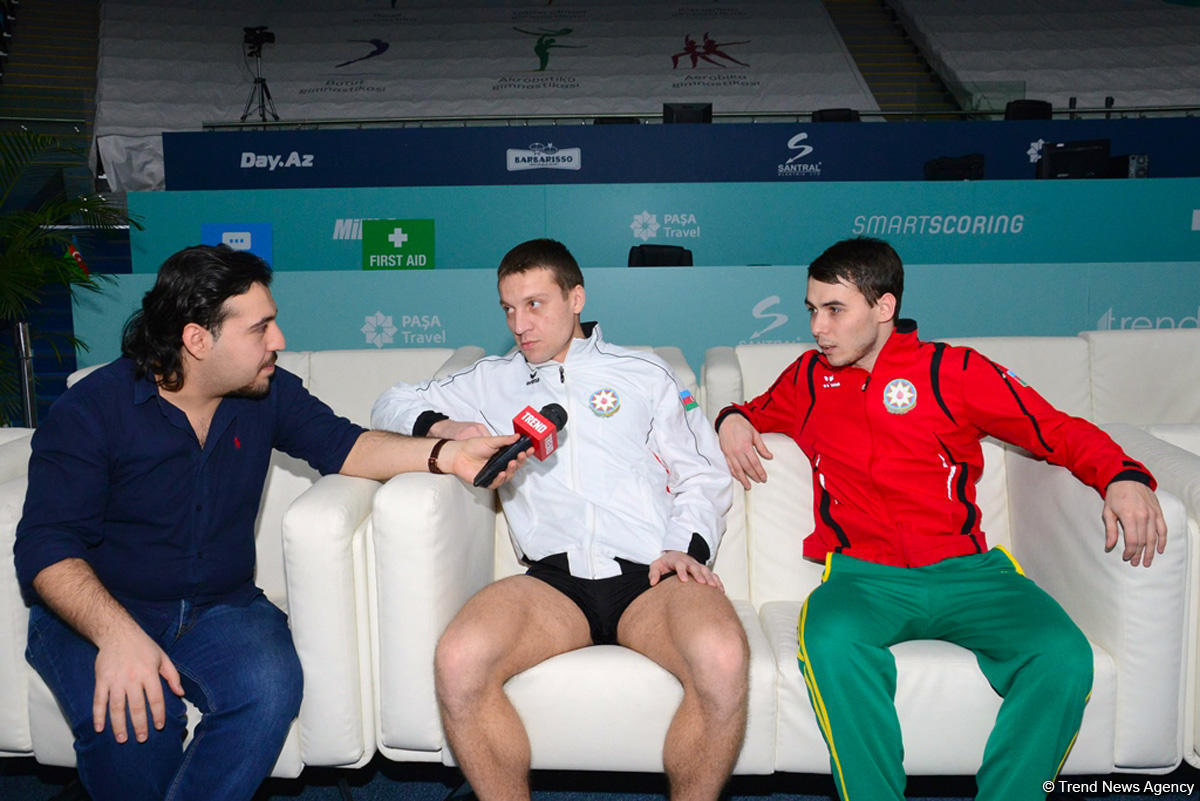 National gymnasts ready to do their best at Baku World Cup [PHOTO]