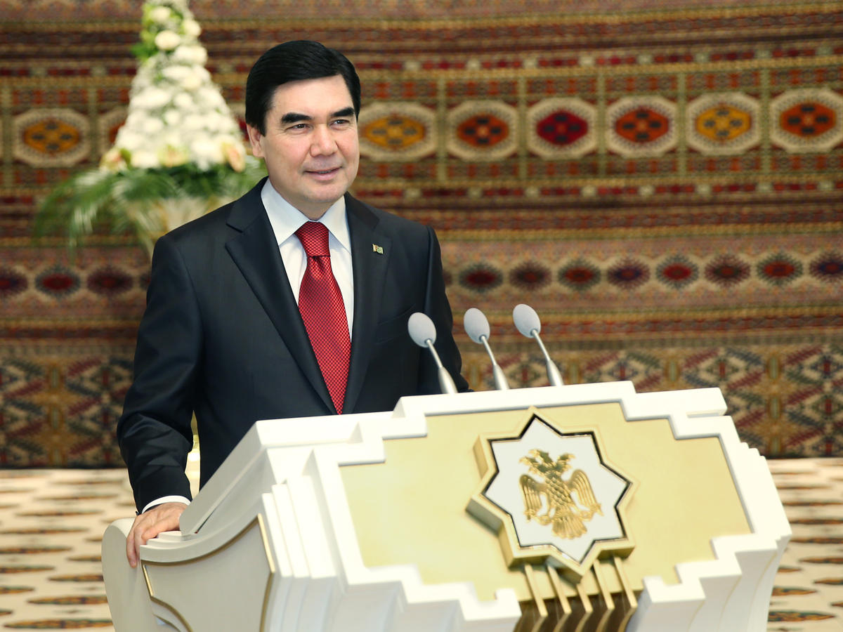 Turkmen President assumes his office