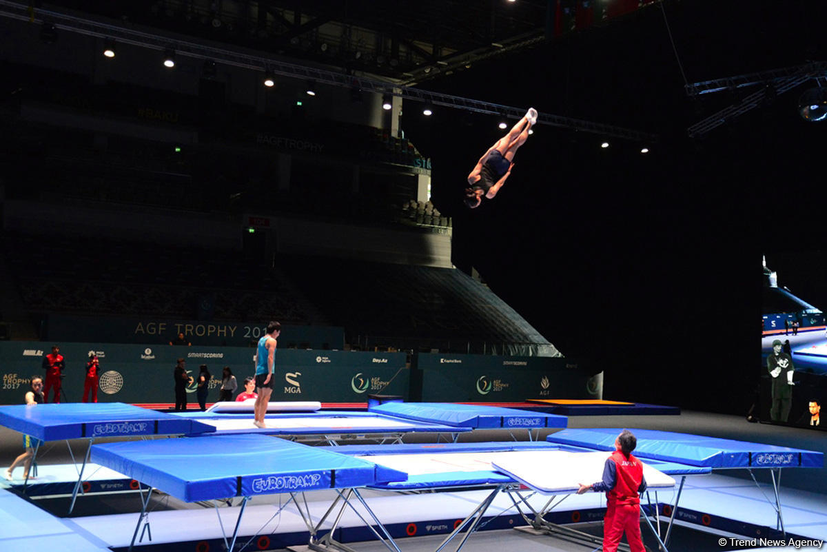 Training session for FIG World Cup in Baku [PHOTO]