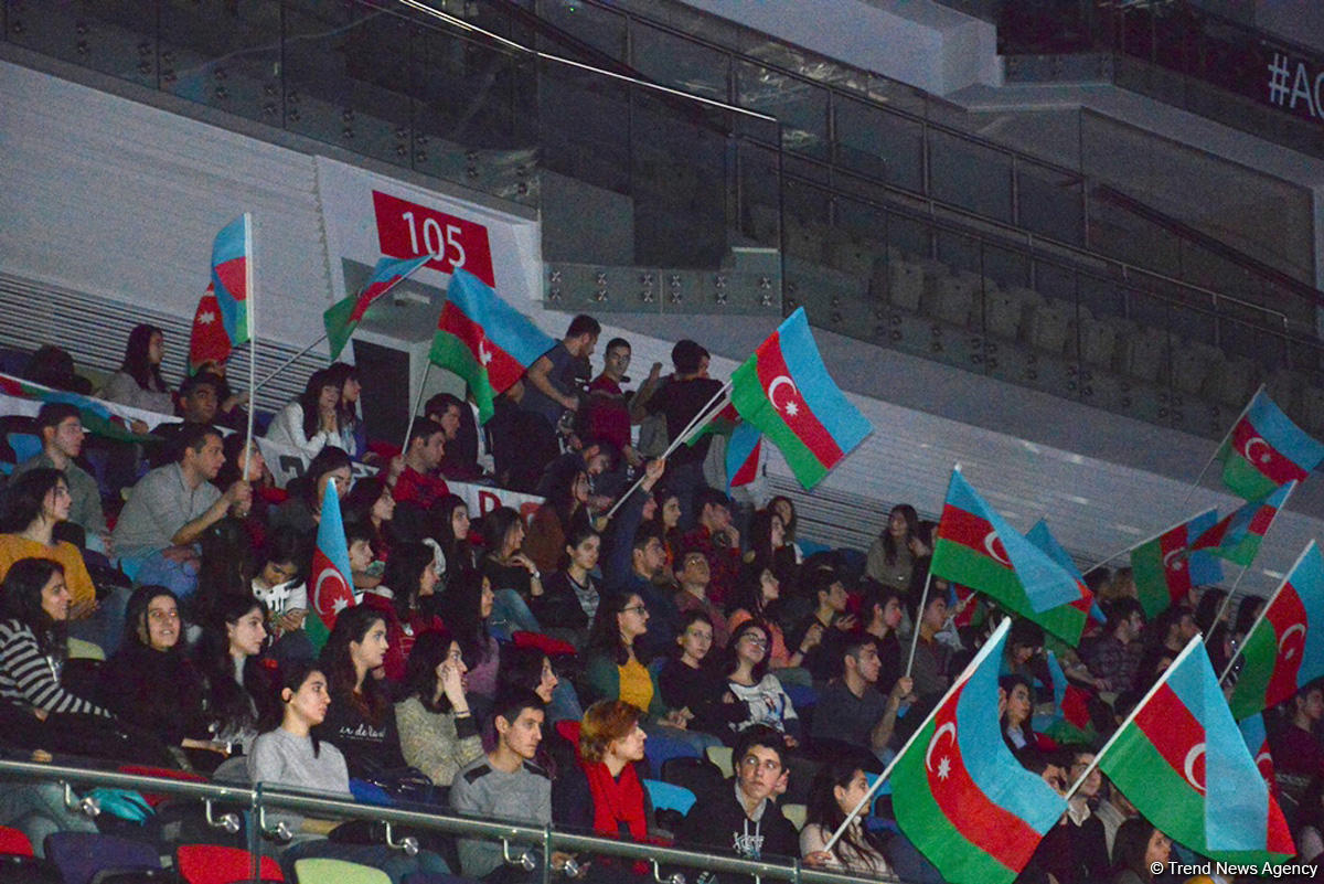 Fans pleased with gymnastics competitions in Azerbaijan