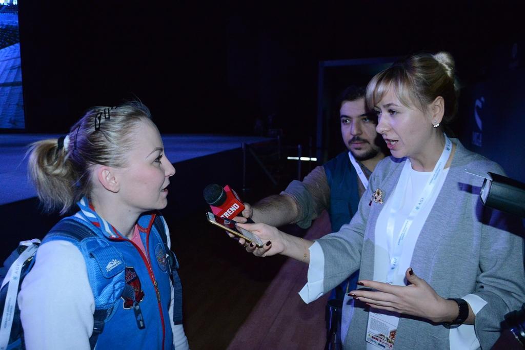 Baku World Cup organized at high level: Russian gymnast