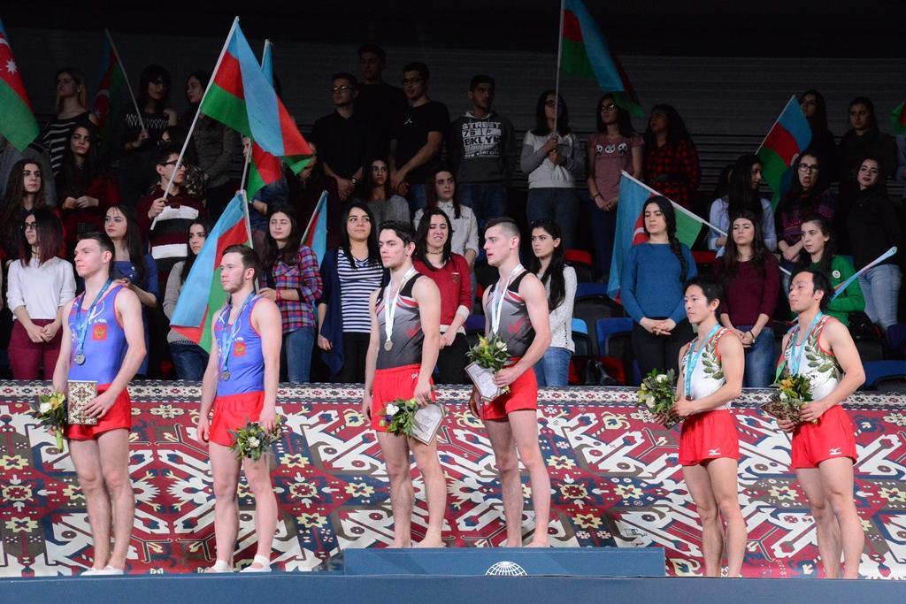 Winners of Baku World Cup in Trampoline Gymnastics awarded [PHOTO]