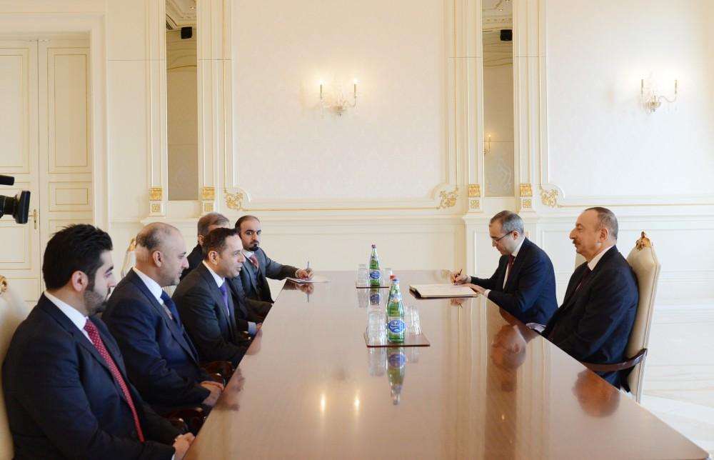 President Aliyev receives Qatari minister [PHOTO]
