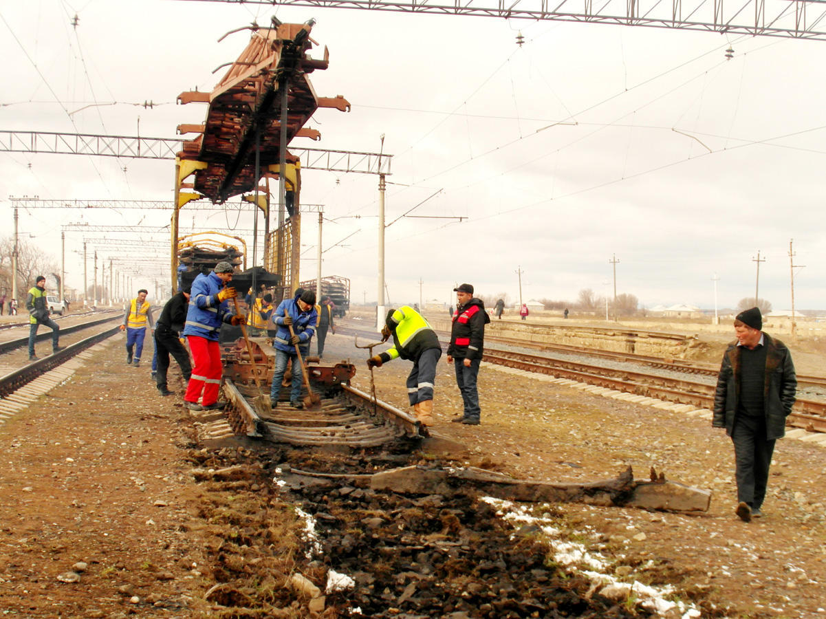 Azerbaijan continues overhaul at Baku-Boyuk Kesik railway section