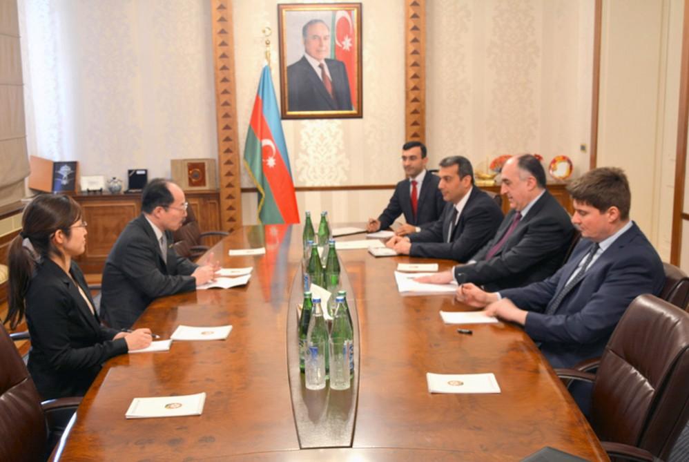 FM Mammadyarov  meets outgoing Japanese envoy