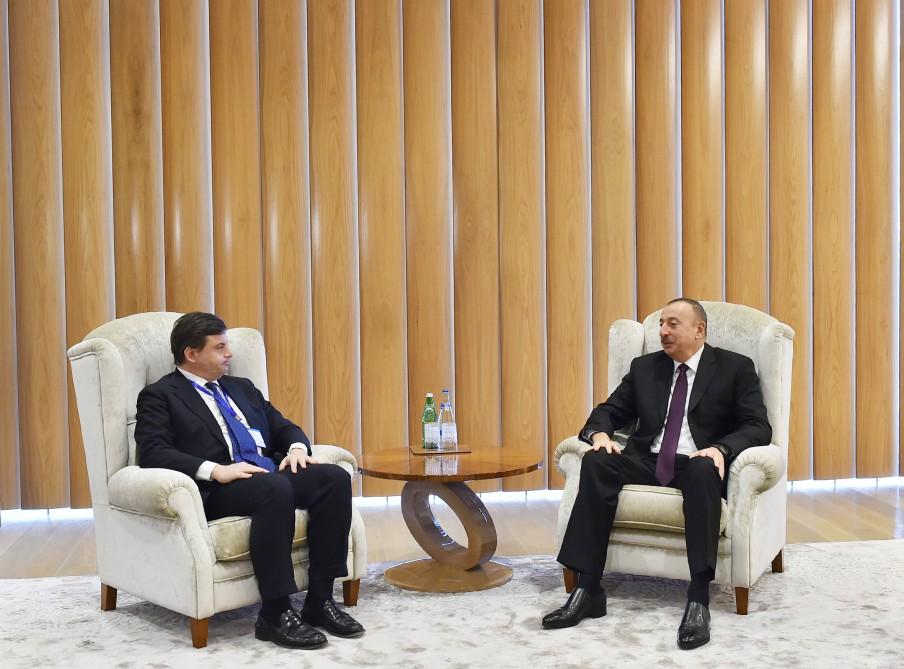 President Aliyev receives Italian minister [UPDATE]