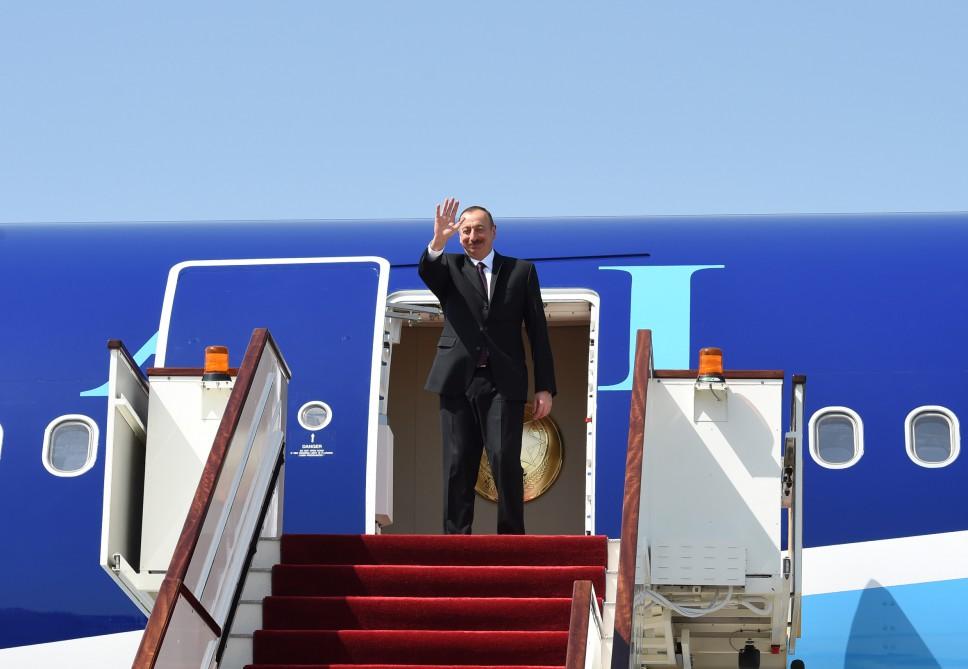 President Aliyev ends official visit to Qatar [UPDATE]