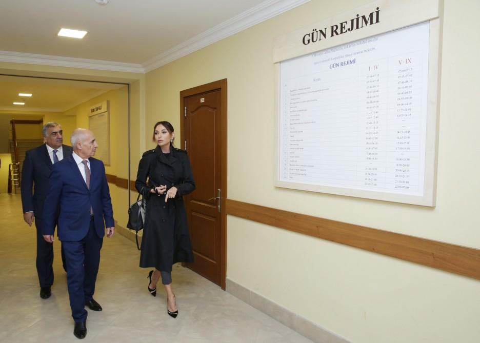 First Vice-President Mehriban Aliyeva views special boarding school No. 6 in Turkan [PHOTO]