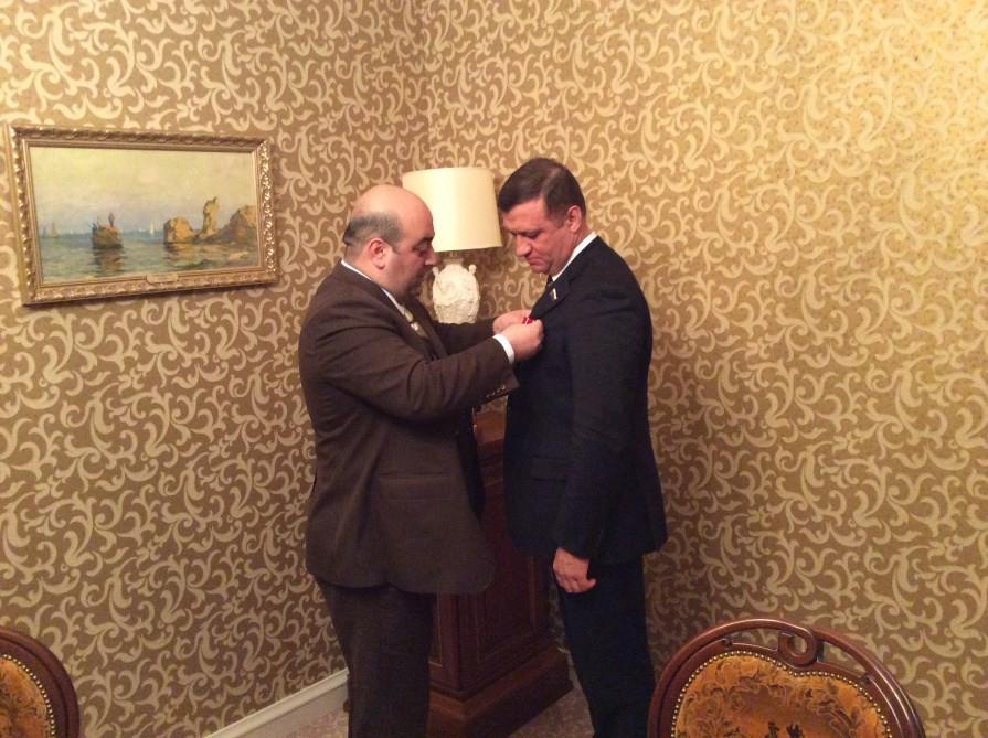 Russian MP awarded "Friend of Azerbaijan" Golden Order [PHOTO]