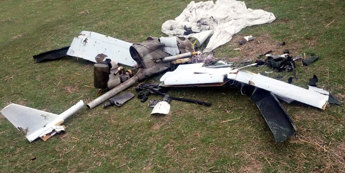 Azerbaijan Air Forces destroys Armenian UAV [PHOTO]