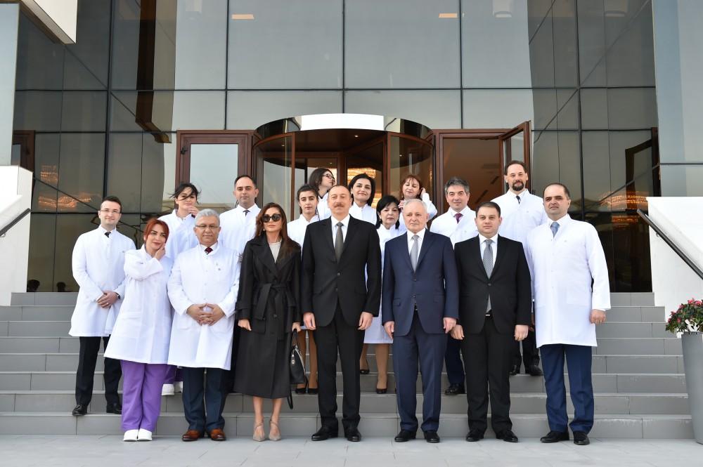 President Aliyev, First Lady inaugurate Heart Center in Baku [UPDATE/ PHOTO]