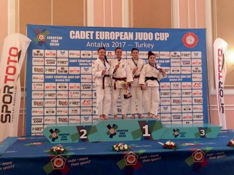 National judokas win gold medals in Antalya