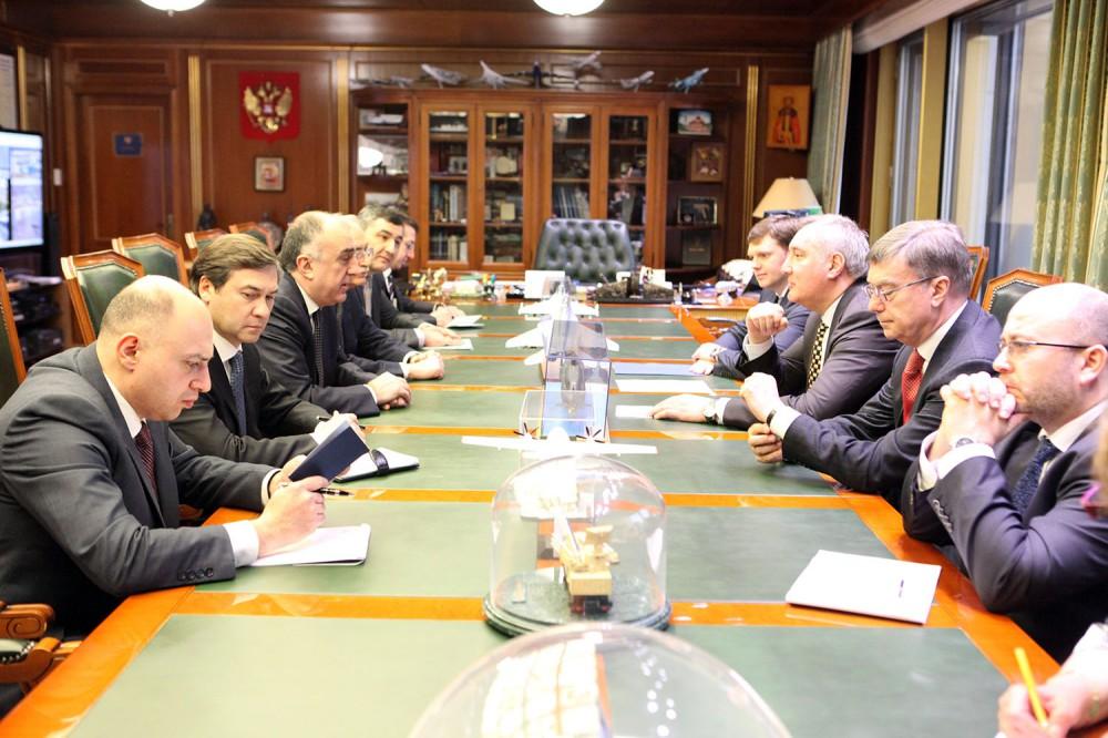 Azerbaijan`s FM meets Russian Deputy Premier in Moscow [UPDATE]
