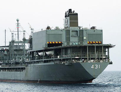 Iranian flotilla heads to Russia