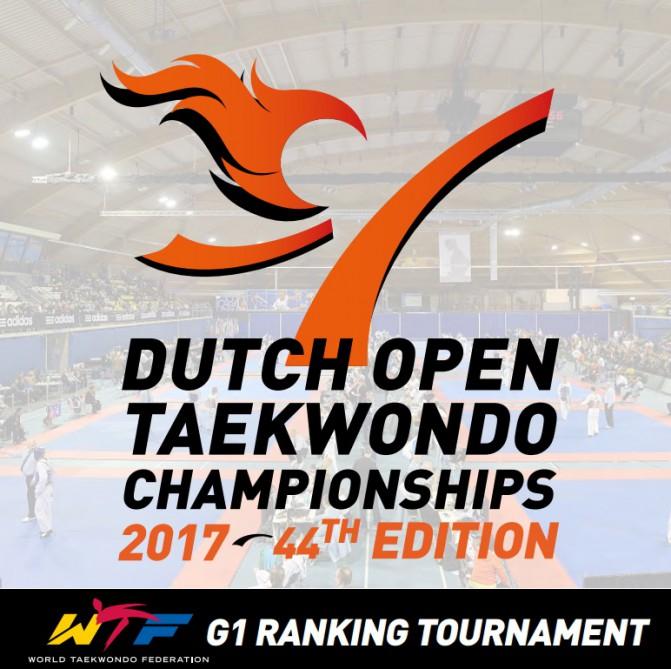 National taekwondo fighters to vie for medals at Dutch Open