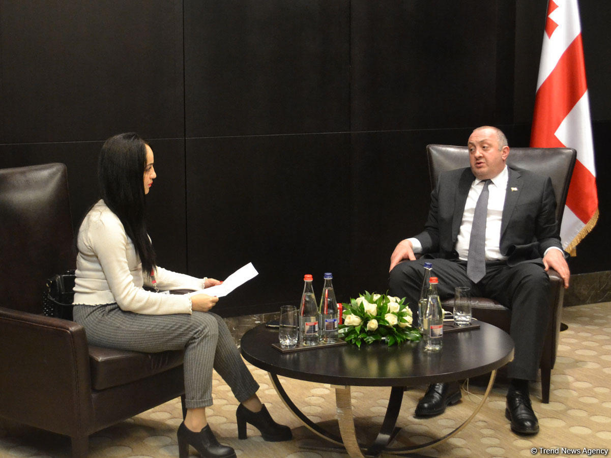 Margvelashvili: Azerbaijan-Georgia relations are perfect [PHOTO]