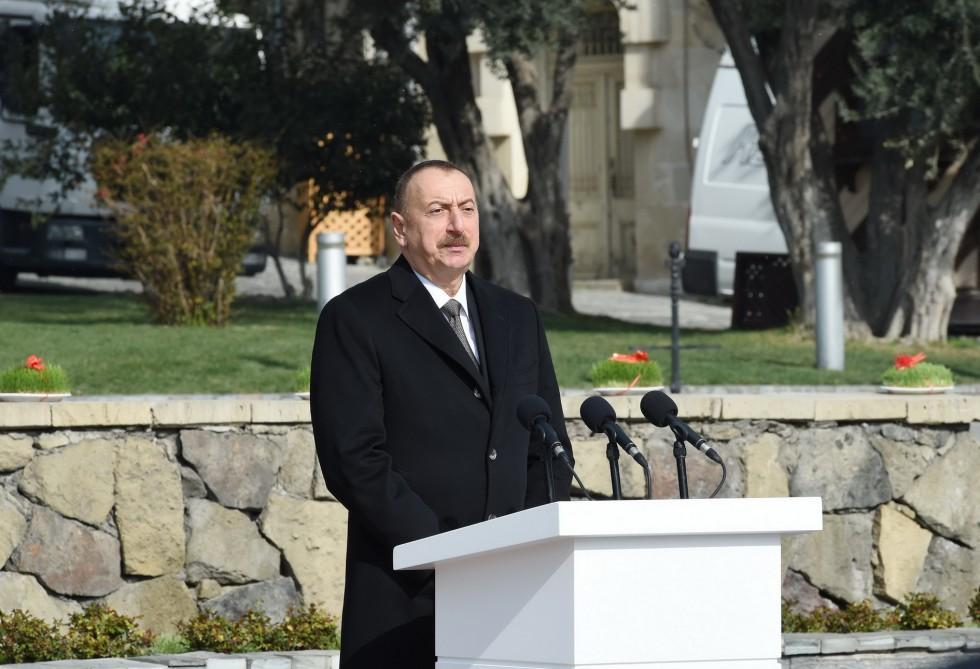 Ilham Aliyev: For us, values of Azerbaijan are above all