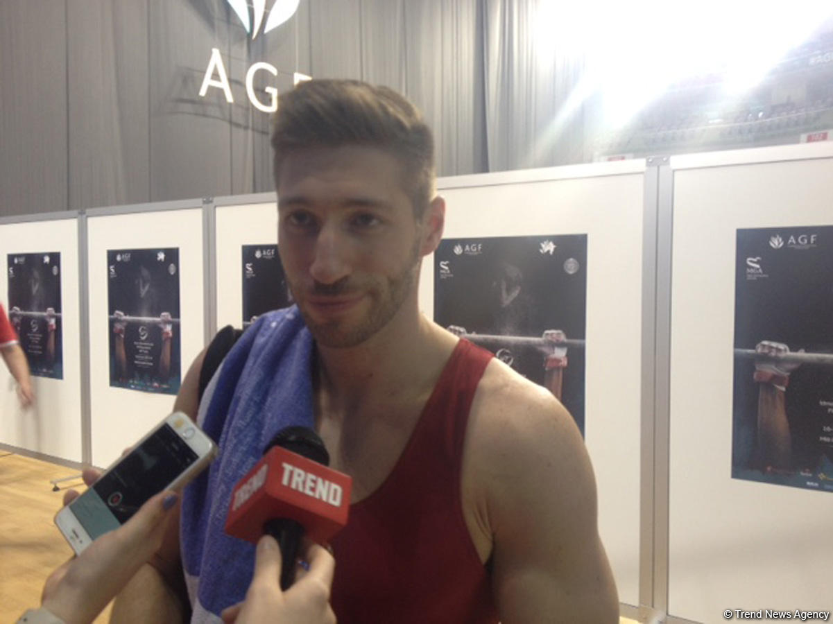 Hungarian gymnast pleased with participation in FIG World Cup