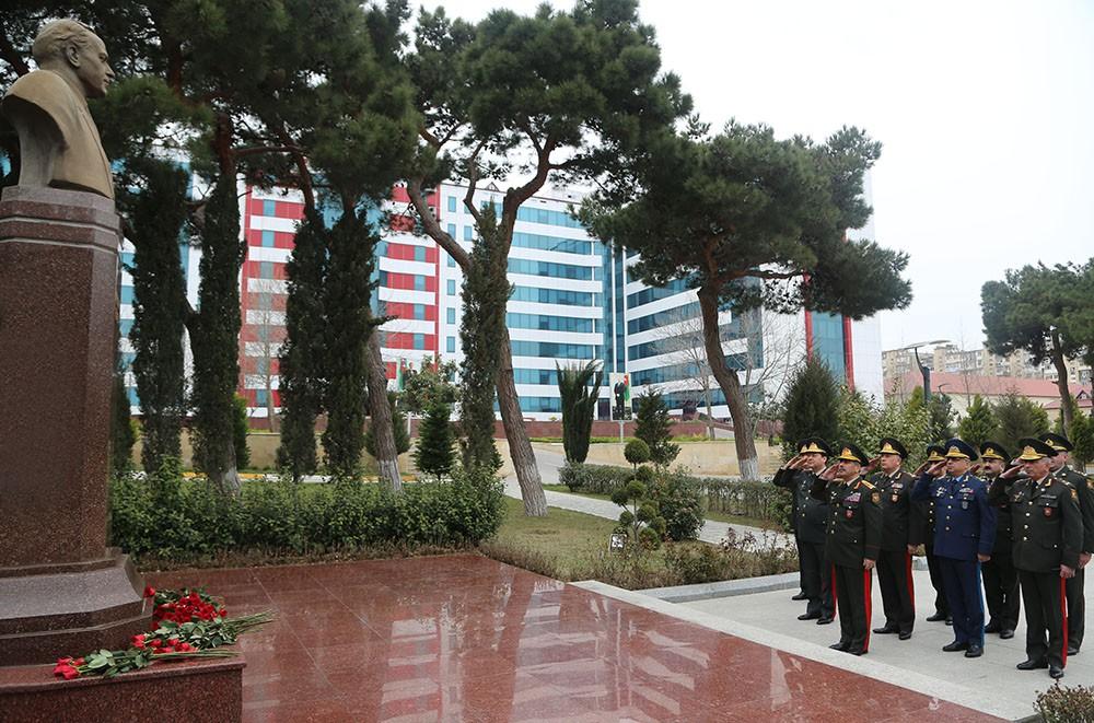 Leadership of Ministry of Defense visits military hospital on occasion of Novruz holiday