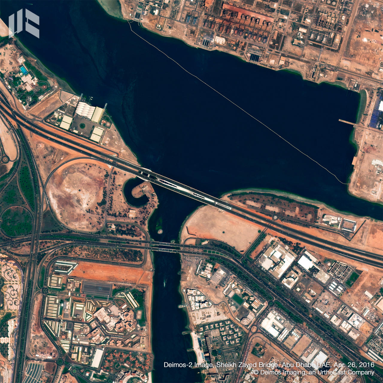 Famous works of Zaha Hadid seen from outer space [PHOTO] - Gallery Image