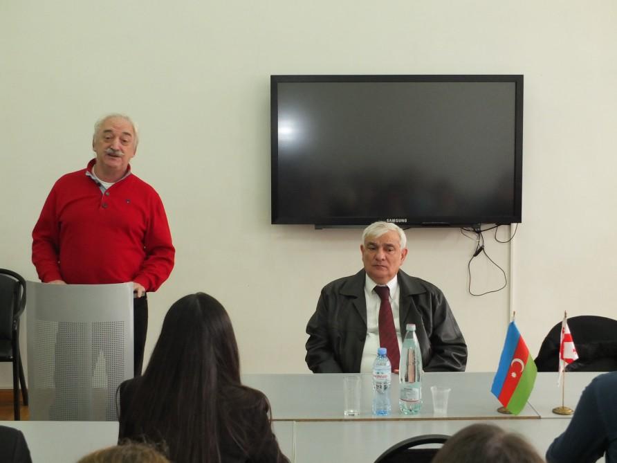 State Adviser on Multinational, Multicultural and Religious Affairs meets staff of Tbilisi State University [PHOTO]