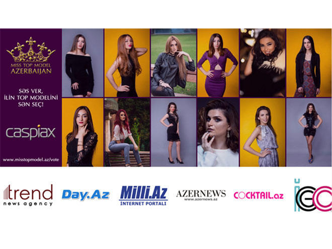 Miss Top Model Azerbaijan-2017 voting started