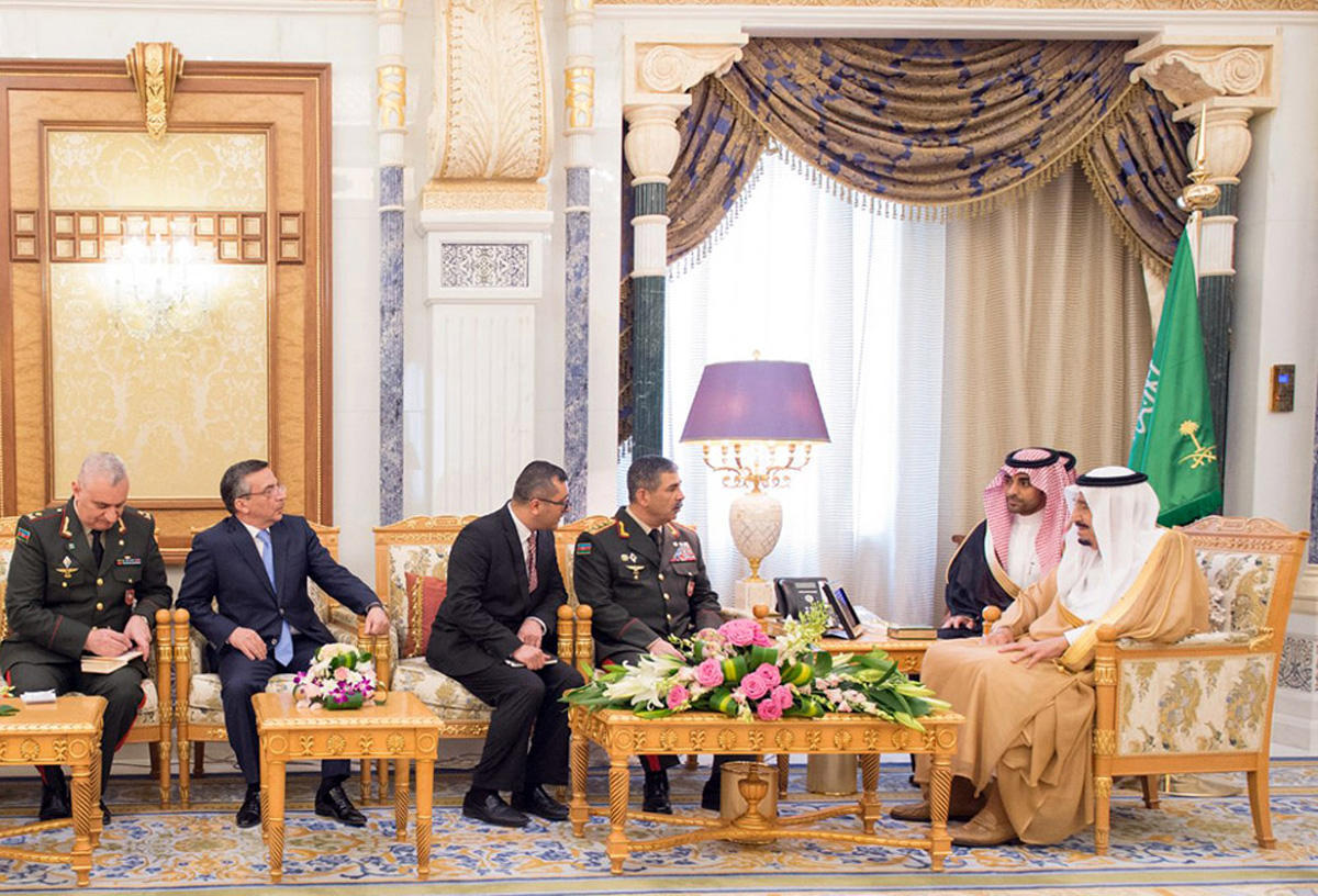Minister Zakir Hasanov meets Saudi Arabian king [PHOTO]