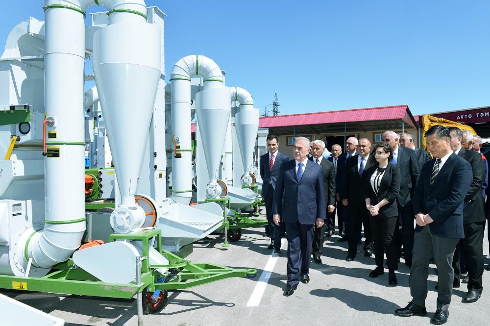 New seed-growing machinery presented in Nakhchivan [PHOTO]