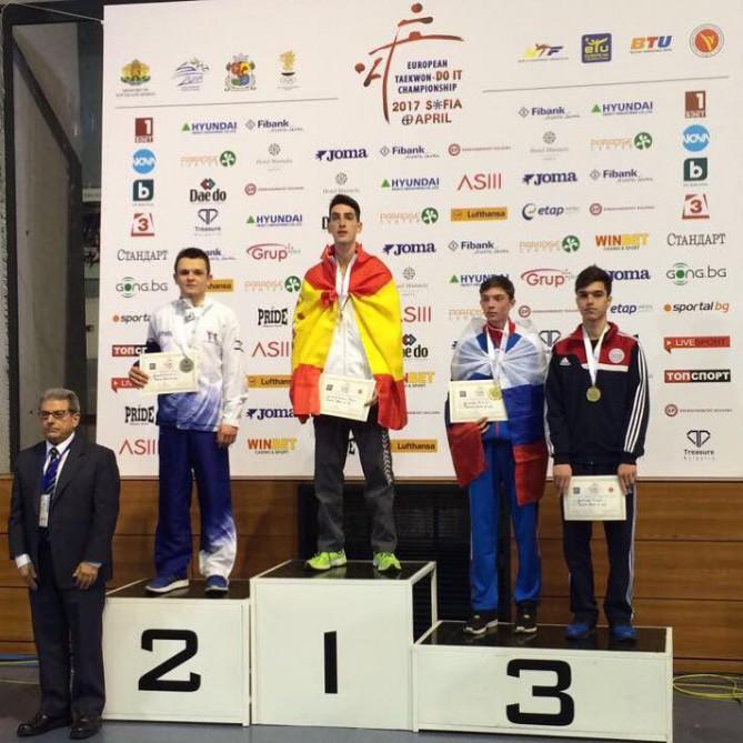 National taekwondo fighter wins European bronze