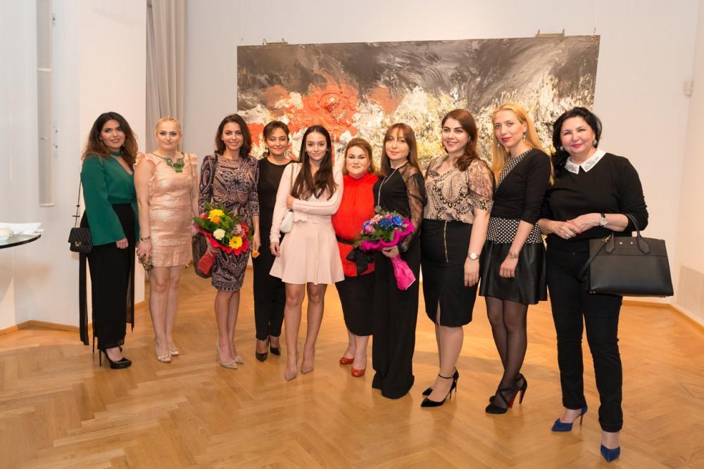 Talented artist Aida Mahmudova’s exhibition opens in Vienna [PHOTO]